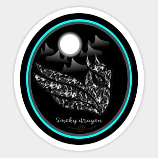 Smoky Dragon Sticker